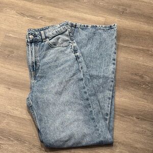H&M Light Blue Straight Jeans